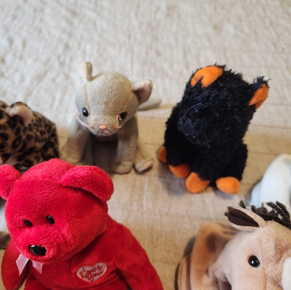 Group of 10 2000's Small Ty Beanie Babies - Picture 4 of 9